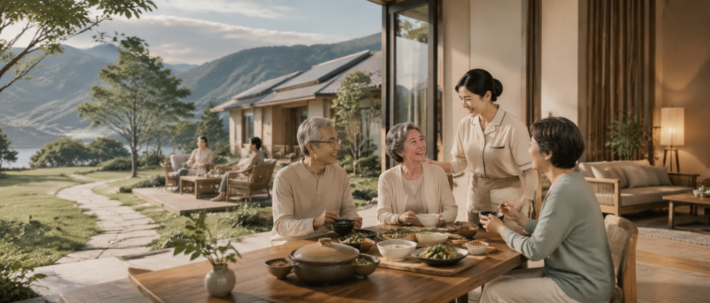 旅居康养站上风口｜旅居康养、闲鹤庄