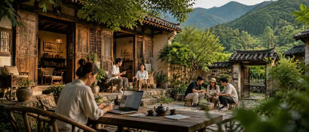 闲置院落活起来：乡村创客的低门槛入场法｜闲置院落、xianhezhuang