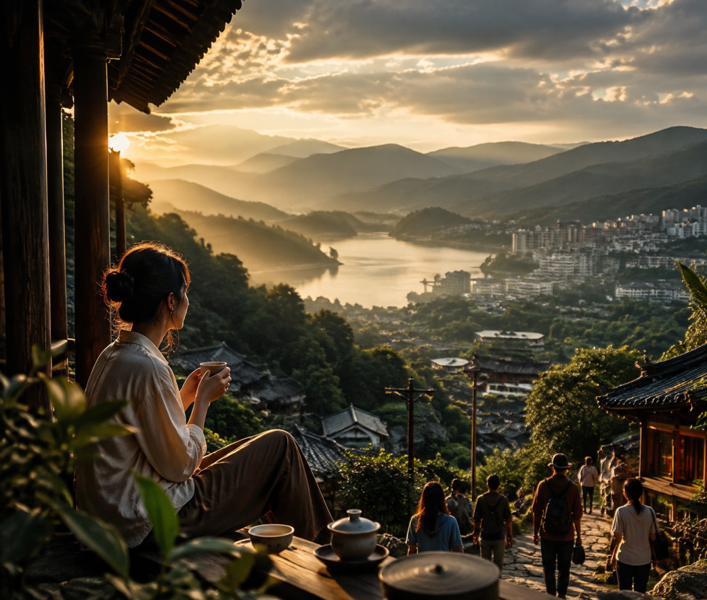 26038普洱旅居人数创历史新高背后｜闲鹤庄、文旅合作