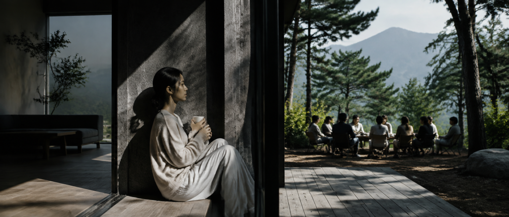 一个人住进旅居基地，最需要的不是热闹而是可进可退的社群｜可进可退、旅居康养