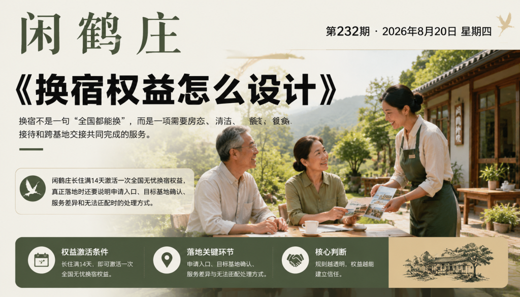 换宿权益怎么设计｜换宿权益、14天激活